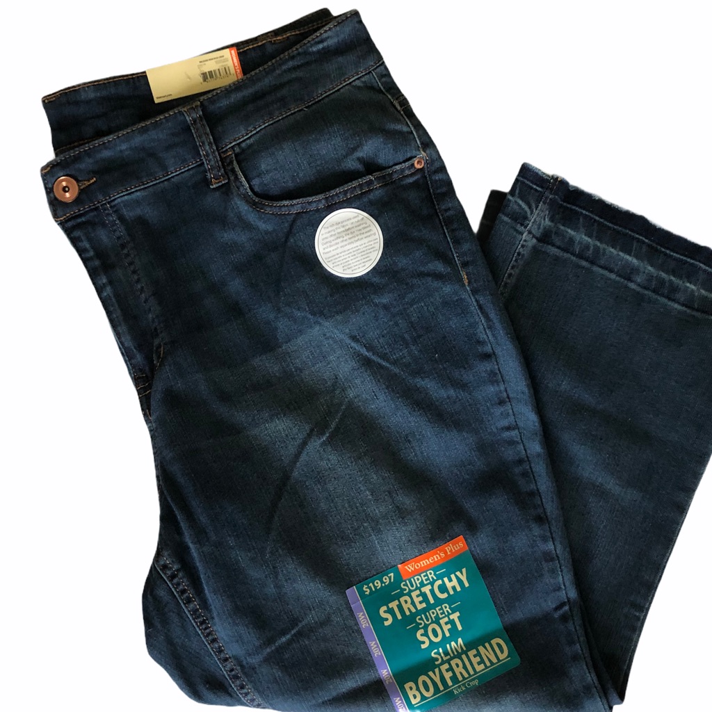 Nwt Faded Glory Slim Boyfriend Jeans